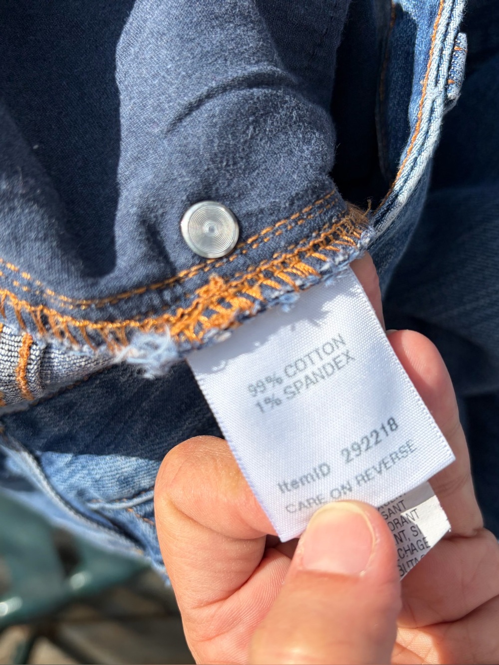 L.L. Bean Medium Blue Flare Jeans 10MT Favorite Fit - Picture 8 of 12